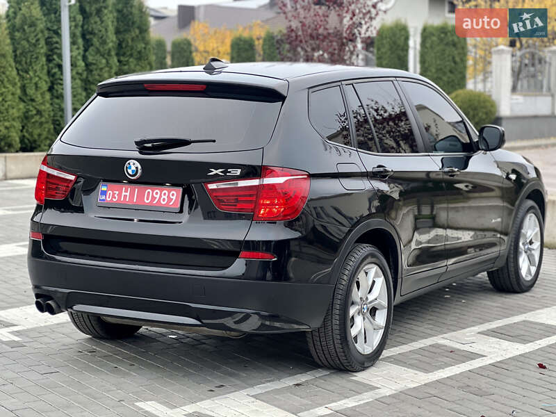 Внедорожник / Кроссовер BMW X3 2013 в Ровно