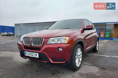 Внедорожник / Кроссовер BMW X3 2012 в Полтаве