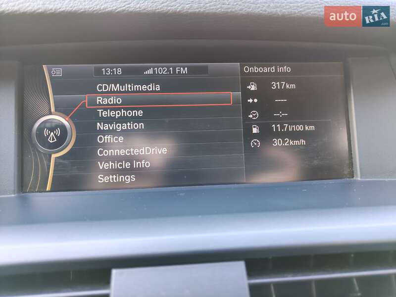 Внедорожник / Кроссовер BMW X3 2012 в Львове