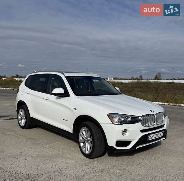 Внедорожник / Кроссовер BMW X3 2016 в Коростене