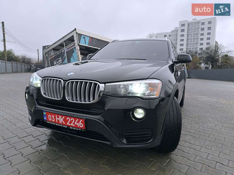 Внедорожник / Кроссовер BMW X3 2016 в Полтаве
