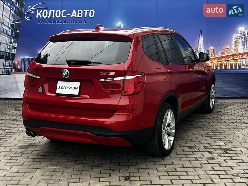 Позашляховик / Кросовер BMW X3 2016 в Черкасах