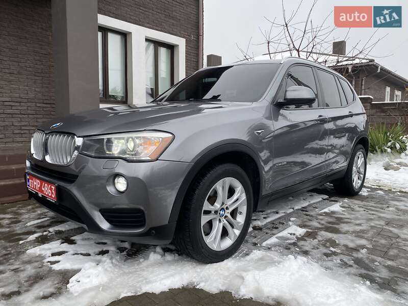 Внедорожник / Кроссовер BMW X3 2015 в Луцке