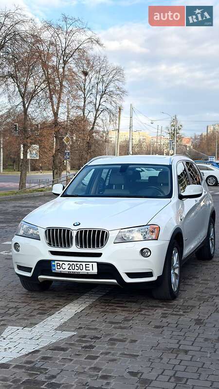 Внедорожник / Кроссовер BMW X3 2014 в Львове