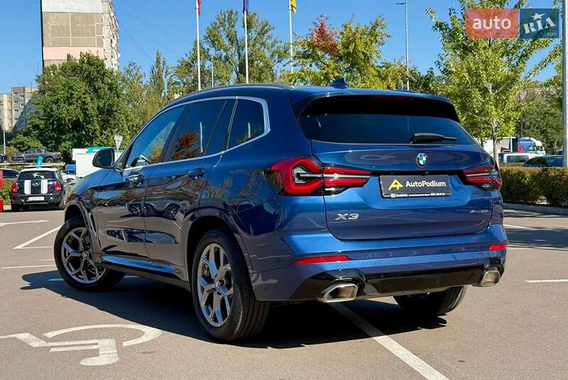 Внедорожник / Кроссовер BMW X3 2022 в Киеве