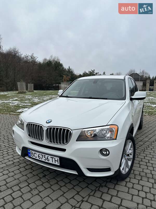 Внедорожник / Кроссовер BMW X3 2012 в Львове