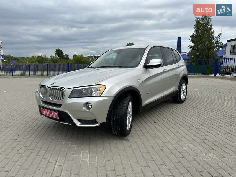 Внедорожник / Кроссовер BMW X3 2013 в Ковеле
