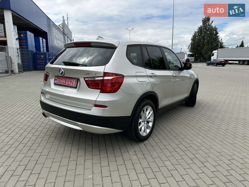 Внедорожник / Кроссовер BMW X3 2013 в Ковеле