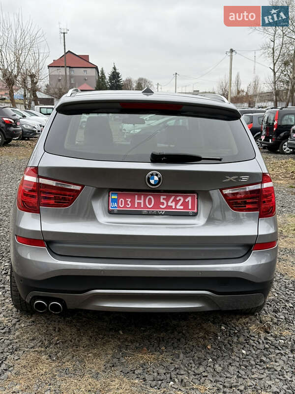 Внедорожник / Кроссовер BMW X3 2017 в Луцке