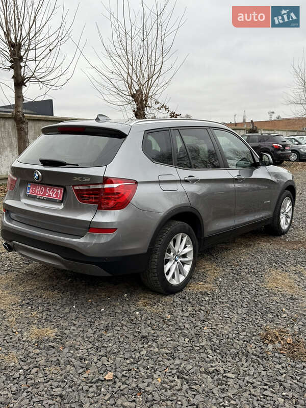 Внедорожник / Кроссовер BMW X3 2017 в Луцке