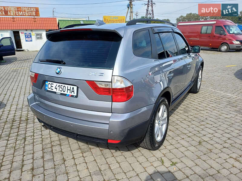 Внедорожник / Кроссовер BMW X3 2007 в Черновцах