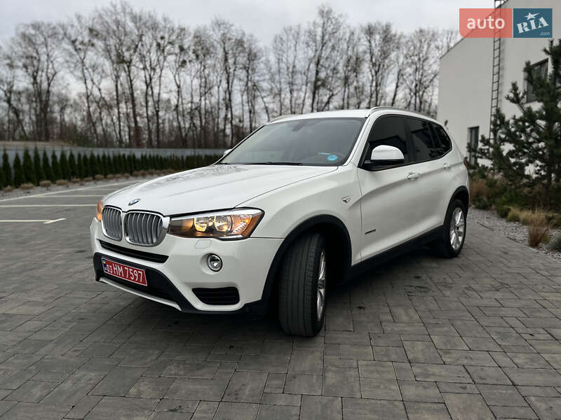 Внедорожник / Кроссовер BMW X3 2017 в Луцке