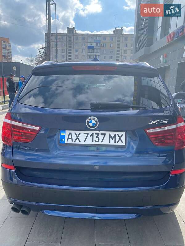 Внедорожник / Кроссовер BMW X3 2012 в Харькове