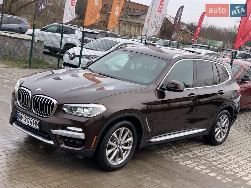 Позашляховик / Кросовер BMW X3 2018 в Бердичеві