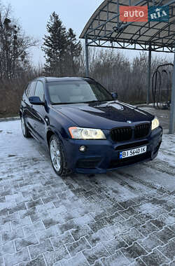 Внедорожник / Кроссовер BMW X3 2013 в Полтаве