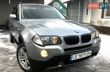 Внедорожник / Кроссовер BMW X3 2007 в Сторожинце