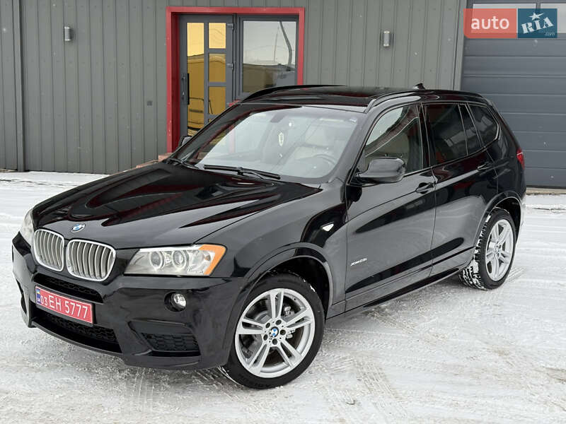 Внедорожник / Кроссовер BMW X3 2013 в Ковеле
