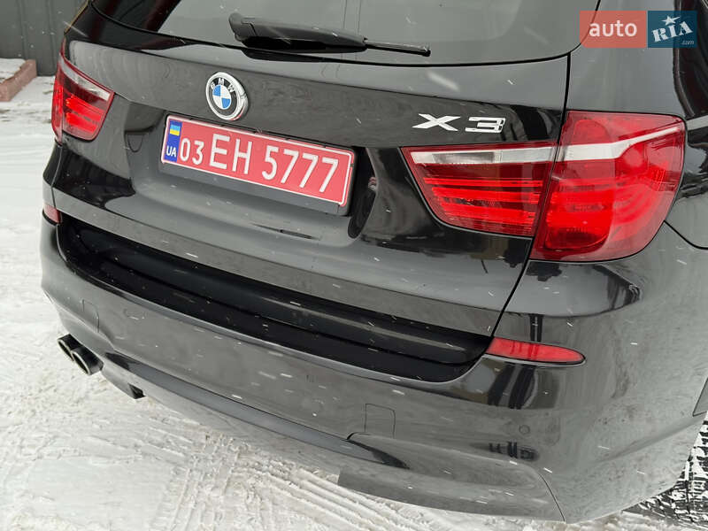 Внедорожник / Кроссовер BMW X3 2013 в Ковеле