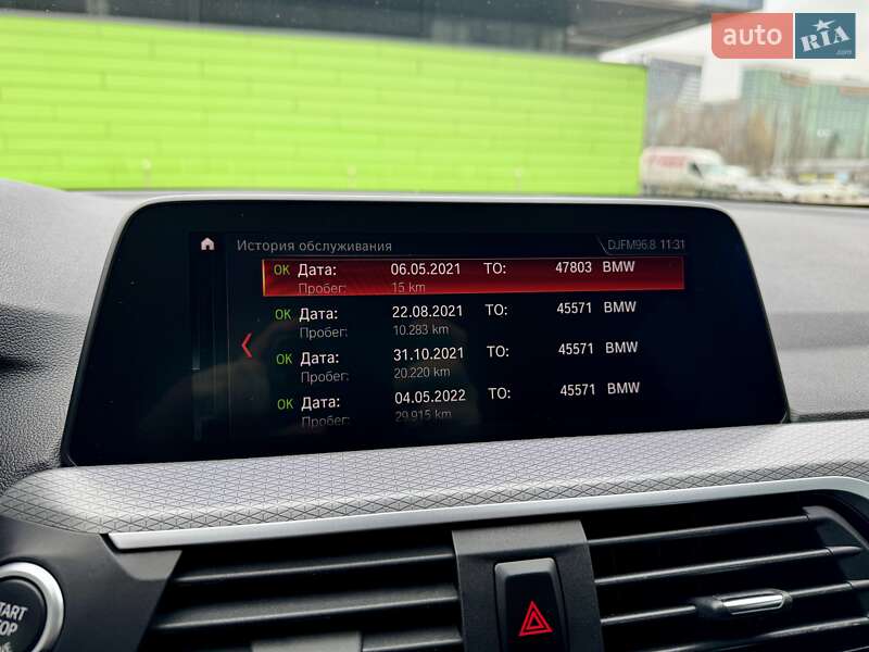 Внедорожник / Кроссовер BMW X3 2020 в Киеве