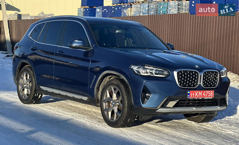 Внедорожник / Кроссовер BMW X3 2022 в Львове