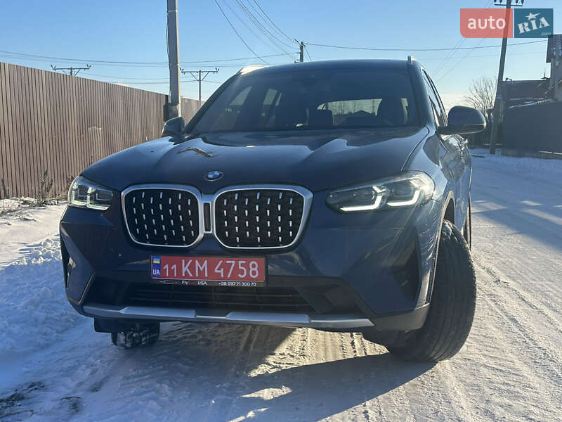 Внедорожник / Кроссовер BMW X3 2022 в Львове