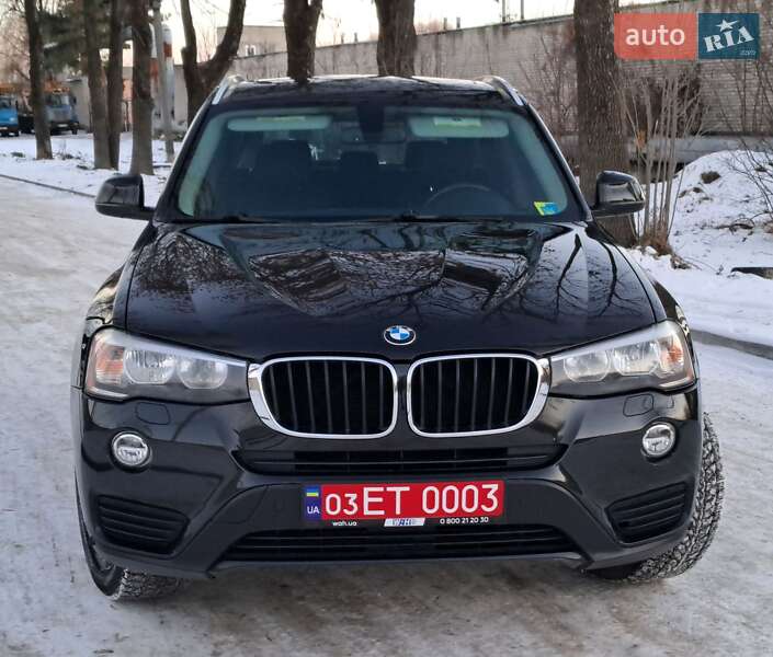 Внедорожник / Кроссовер BMW X3 2016 в Львове