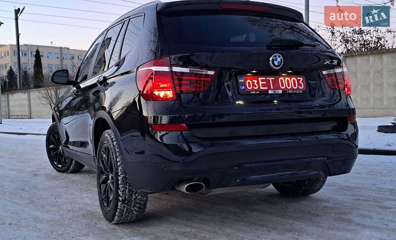 Внедорожник / Кроссовер BMW X3 2016 в Львове