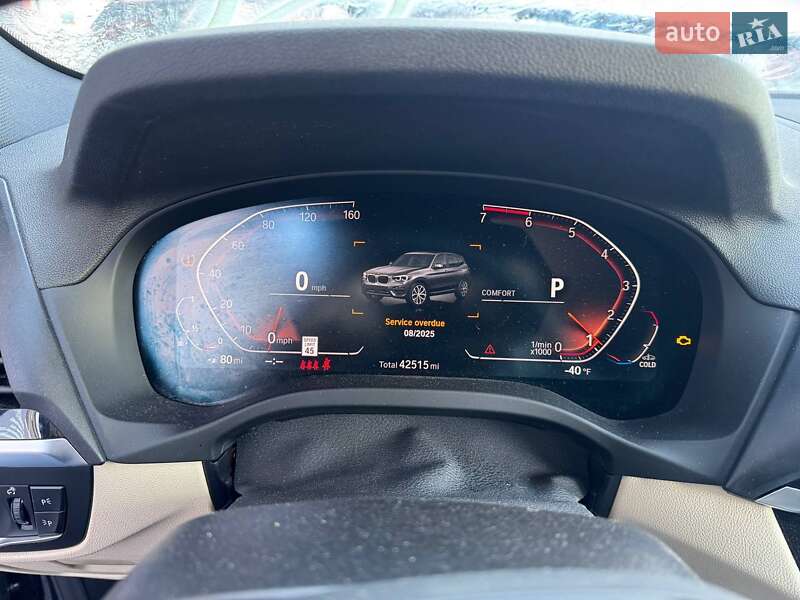 Внедорожник / Кроссовер BMW X3 2020 в Львове