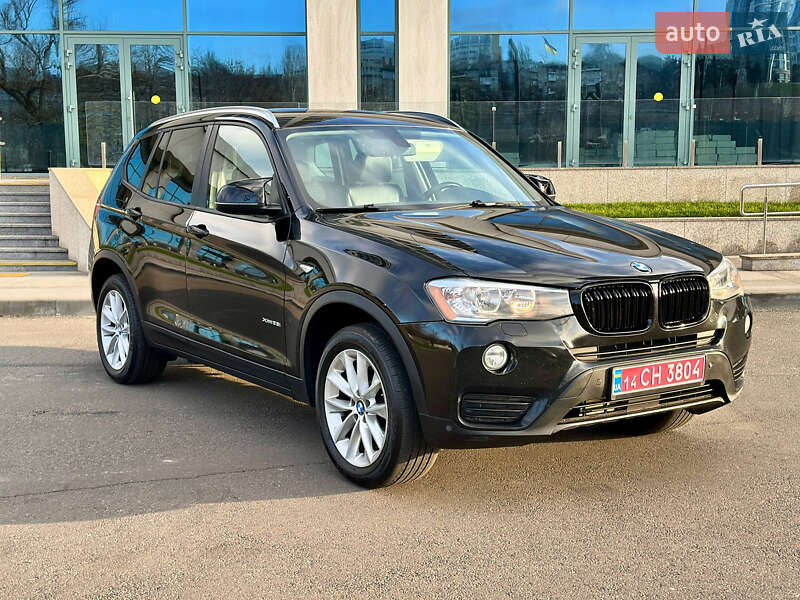 Внедорожник / Кроссовер BMW X3 2016 в Днепре