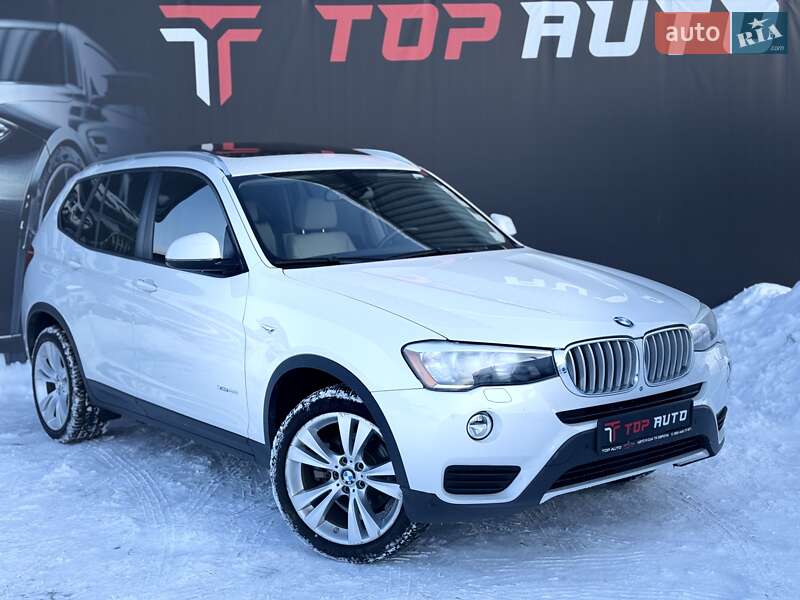 Внедорожник / Кроссовер BMW X3 2015 в Львове