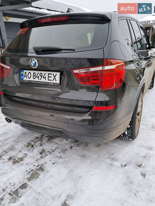 Внедорожник / Кроссовер BMW X3 2015 в Ужгороде
