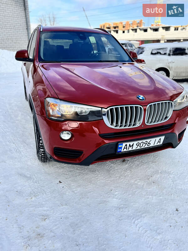 Внедорожник / Кроссовер BMW X3 2016 в Житомире