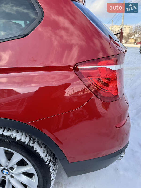 Внедорожник / Кроссовер BMW X3 2016 в Житомире