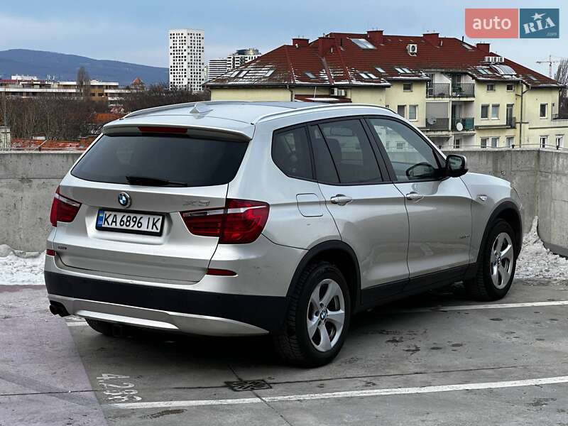 Внедорожник / Кроссовер BMW X3 2012 в Киеве