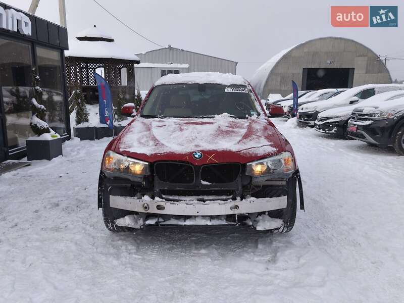 Внедорожник / Кроссовер BMW X3 2017 в Луцке