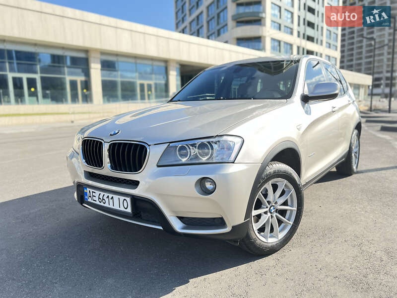 Внедорожник / Кроссовер BMW X3 2012 в Днепре