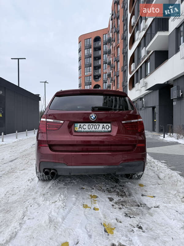 Внедорожник / Кроссовер BMW X3 2012 в Киеве