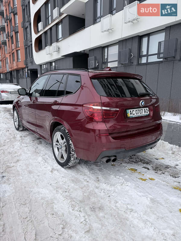 Внедорожник / Кроссовер BMW X3 2012 в Киеве