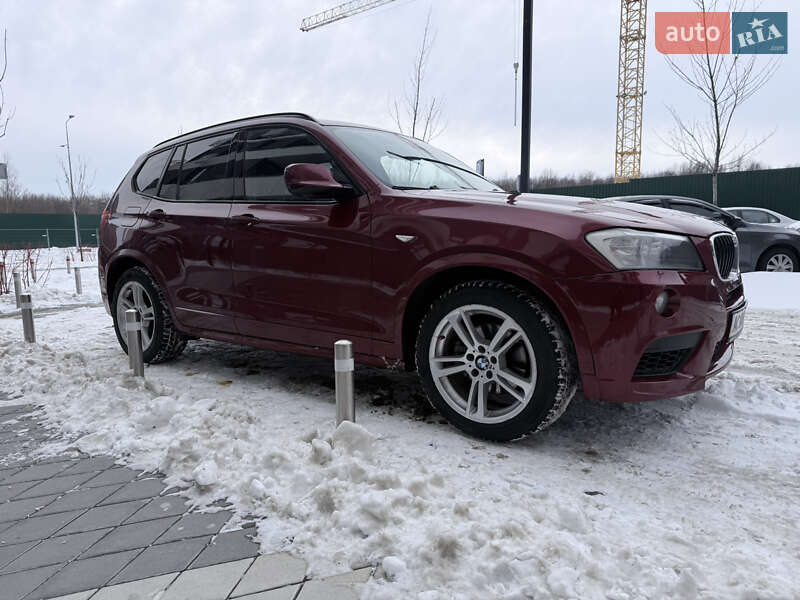 Внедорожник / Кроссовер BMW X3 2012 в Киеве