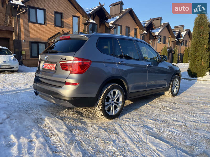 Внедорожник / Кроссовер BMW X3 2015 в Виннице