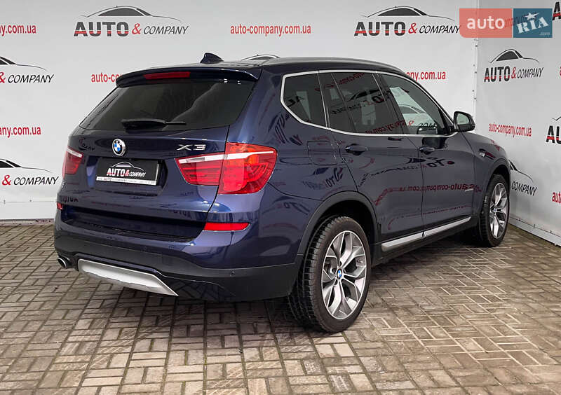Внедорожник / Кроссовер BMW X3 2015 в Львове