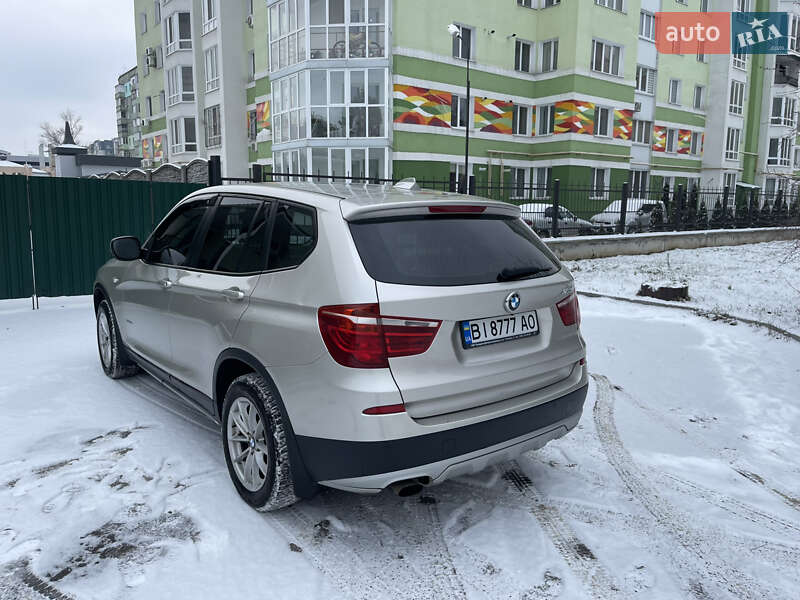 Внедорожник / Кроссовер BMW X3 2013 в Полтаве