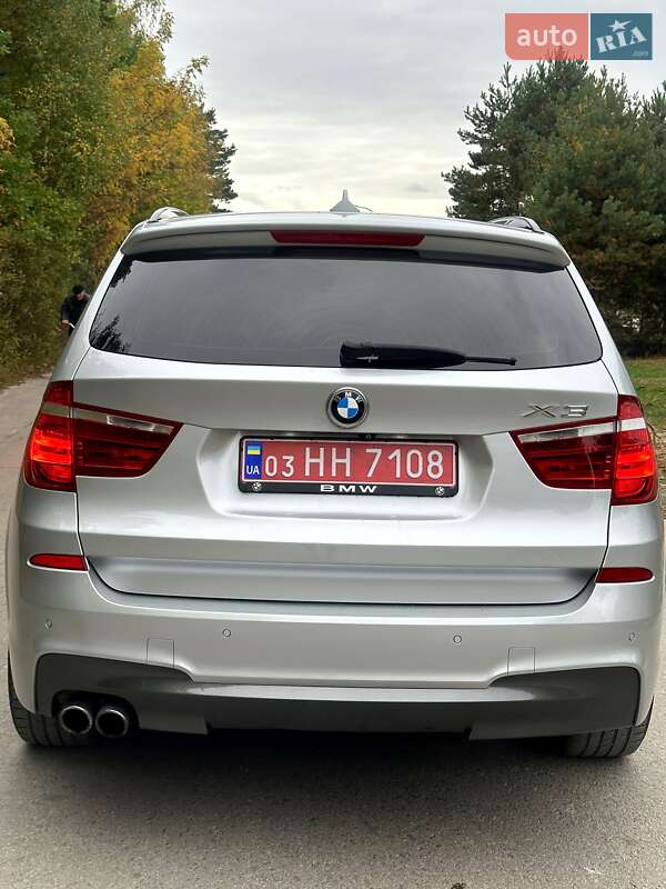 Внедорожник / Кроссовер BMW X3 2015 в Днепре