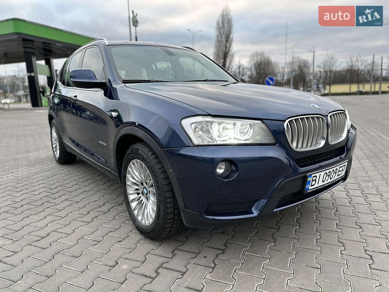 Внедорожник / Кроссовер BMW X3 2012 в Кременчуге