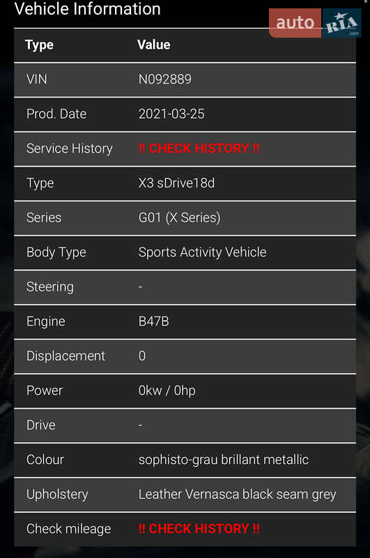 Внедорожник / Кроссовер BMW X3 2021 в Киеве фото 15 Внедорожник / Кроссовер BMW X3 2021 в Киеве