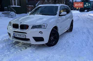 Позашляховик / Кросовер BMW X3 2012 в Житомирі