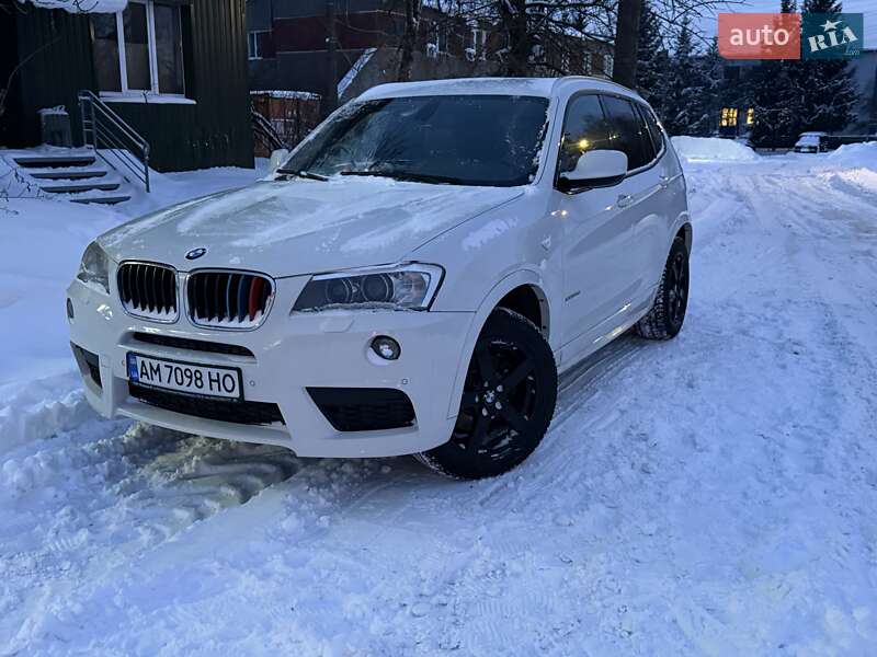 Внедорожник / Кроссовер BMW X3 2012 в Житомире