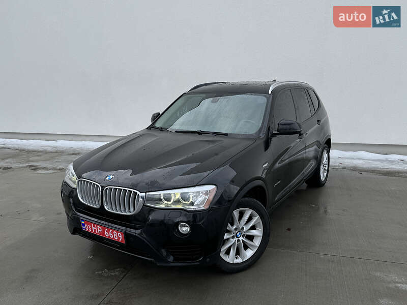Внедорожник / Кроссовер BMW X3 2015 в Луцке