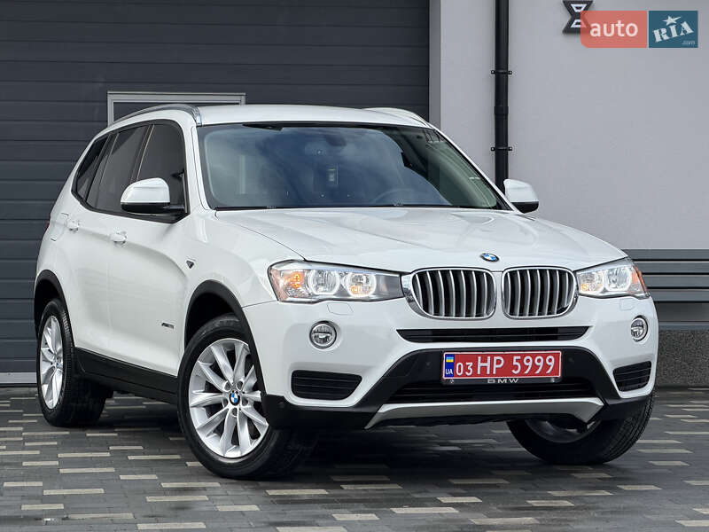 Внедорожник / Кроссовер BMW X3 2015 в Дрогобыче