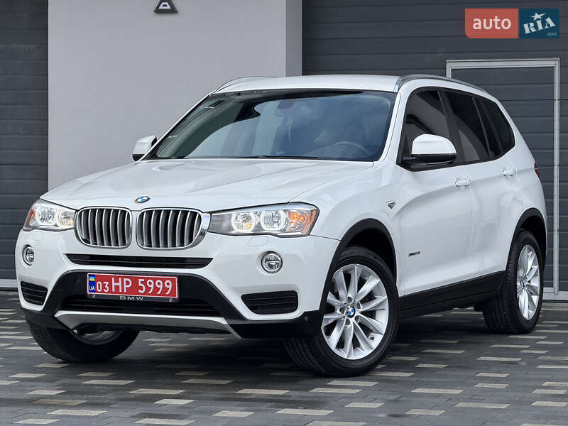 Внедорожник / Кроссовер BMW X3 2015 в Дрогобыче